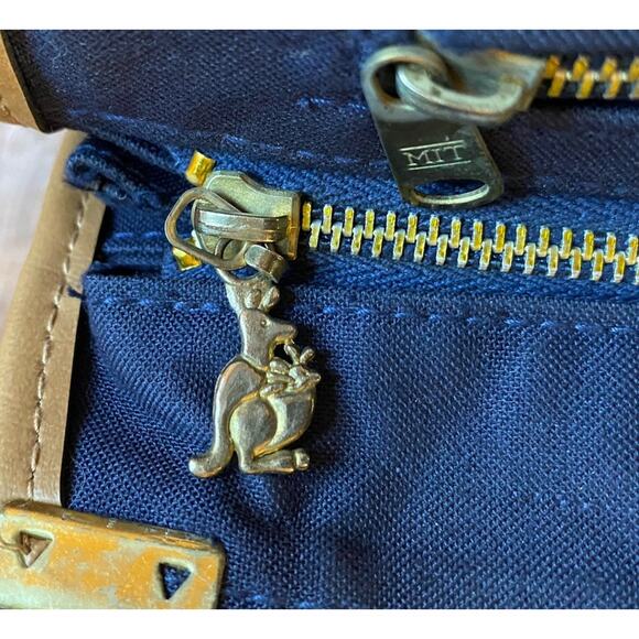 Kangaroo Navy Handbag Women’s Purse - Picture 2 of 11